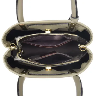 Elite Croc Embossed Handbag